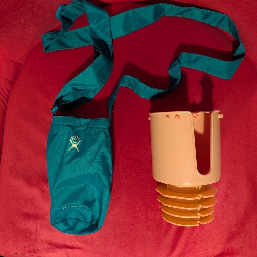 Hydro Flask Teal and Pink car Holder
